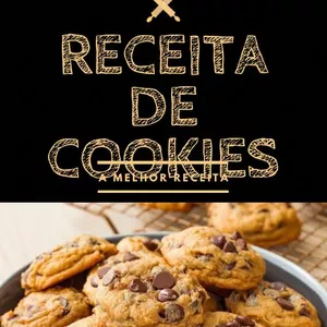 Imagem de capa para o Ebook RECEITA DE COOKIES AMERICANO