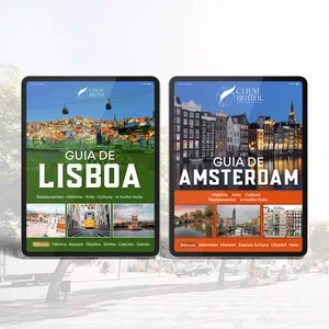 Combo de Roteiros Completos de LISBOA e AMSTERDAM