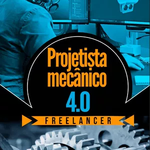Imagem de capa para o Curso online Projetista mecânico 4.0