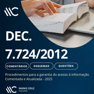 Imagem de capa para o Ebook Decreto 7.724/2012 Comentado 