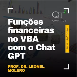 Imagem de capa para o Curso online Programe funções financeiras em VBA com o Chat GPT