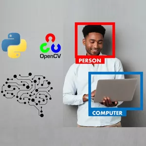 Imagem de capa para o Curso online Visão Computacional de A a Z com Python
