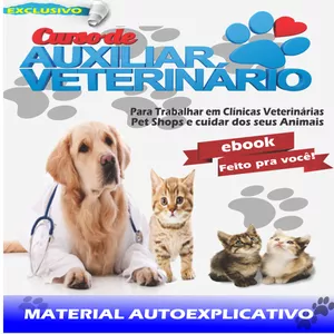 Imagem principal do produto Auxiliar Veterinário para Pequenos Animais