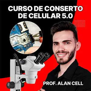 Imagem de capa para o Curso online Curso Completo de Conserto de Celular 5.0