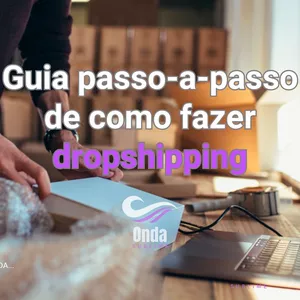 Imagem de capa para o Ebook Dropshipping Ebook passo-a-passo