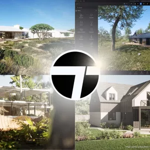 Curso Renderização Arquitetônica Twinmotion 2024 e Sketchup - Prático e Rápido + BÔNUS