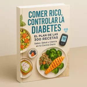 Imagen de portada para Ebook COMER RICO, CONTROLAR LA DIABETES; El plan de las 300 recetas