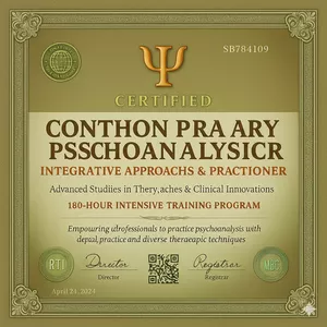 Imagem do curso ⚠️ Formação Especialização em Psicanálise Contemporânea - Psicanalista + Livro + Registro Profissional + Crachá Digital + Mapas Mentais + Cartilhas + Resumos +Exercícios + Práticas