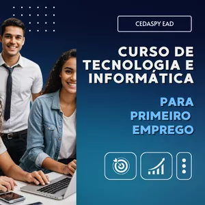 Imagem de capa para o Curso online CURSOS DE TECNOLOGIA E INFORMÁTICA (PRIMEIRO EMPREGO)