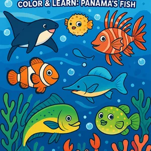 Cover image for Ebook 🐠 Panama's Fish / Peces de Panamá 