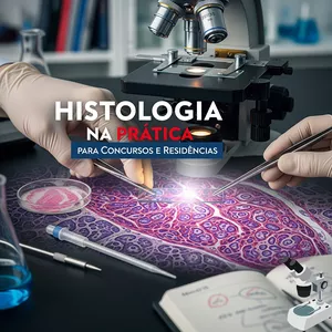 Imagem de capa para o Ebook Histologia para Concursos e Residências