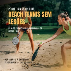 Imagem de capa para o Curso online Beach Tennis sem Lesões