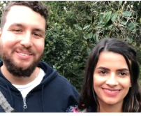 Santi y Estefa de Colombia