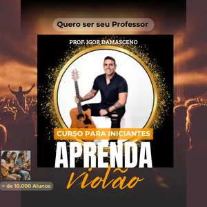 Imagem de capa para o Curso online APRENDA VIOLAO DO ZERO: DOMINE O VIOLÃO EM POUCO TEMPO!