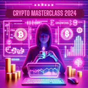 Imagen de portada para Evento online Crypto Masterclass 2024 - Criptomonedas para principiantes