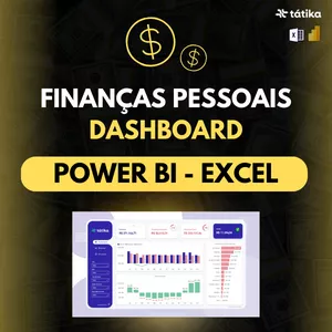 Imagem do curso Dashboard Finanças Pessoais (Power BI e Excel)
