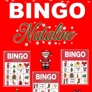 Imagem de capa para o Ebook Bingo Natalino