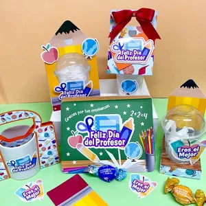 Imagen de portada para Ebook Plantillas de empaques para el dia del Profesor