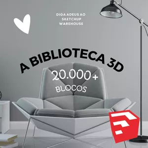 Imagem de capa para o Ebook Biblioteca 3D