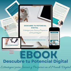 Imagen de portada para Curso online Ebook Descubre Tu Potencial digital: Estrategias para Iniciar y Prosperar en el Mundo Digital