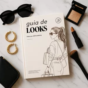 Imagem de capa para o Curso online ✨150 Looks com 15 Peças: O Manual das Combinações Inteligentes (Guia Digital Online) 