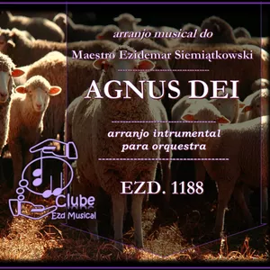 Imagem de capa para o Ebook Agnus Dei | Arranjo Instrumental para Orquestra