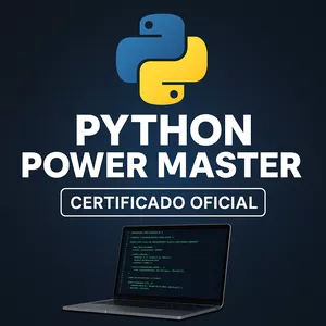 Imagem do curso Python Power Master – Certificado Oficial 
