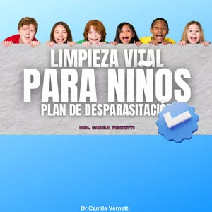 Imagem de capa para o Ebook Limpieza Vital Para Niños - Plan de Desparasitación