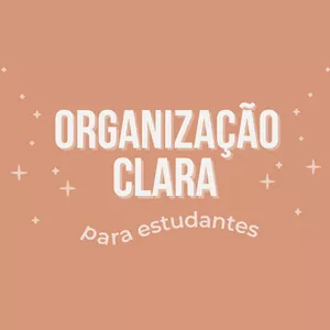 Imagem de capa para o Curso online Organização Clara 
