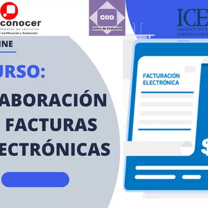 Imagen de portada para Curso online Curso elaboración de facturas electrónicas