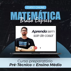 Imagem de capa para o Curso online Matemática Brabo Express Pré-Técnico e Ensino Médio