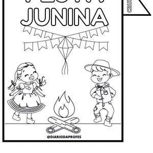 Imagem de capa para o Ebook LIVRETO FESTA JUNINA