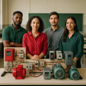 Imagem de capa para o Curso online Comandos e Acionamentos Elétricos — Módulo I