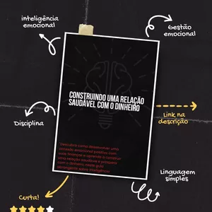 Imagem de capa para o Ebook Construindo uma Relação Saudável com o Dinheiro