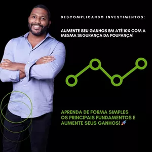 Imagem de capa para o Ebook Descomplicando Investimentos