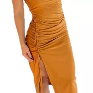 Imagen de portada para Ebook PATRON DE VESTIDO SATIN CON FRUNCIDO LATERAL TALLAS ((( S-M-L-XL)