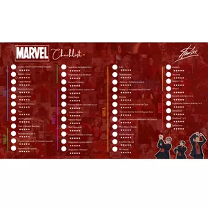 Imagem de capa para o Ebook Checklist da Marvel