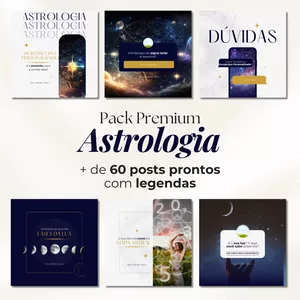 Imagen de portada para Curso online Pack de Artes Editáveis para Astrología