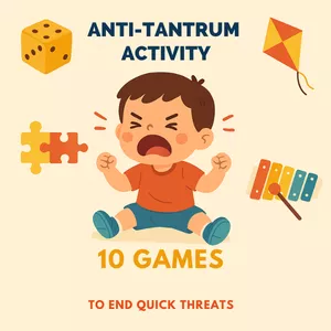 Cover image for Online course Anti-Tantrum Activity, and 10Games to Quickly End Meltdowns