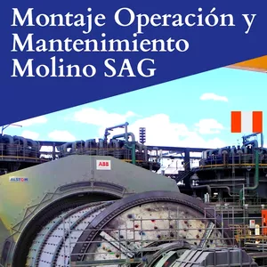 Imagem principal do produto Montaje Operación y Mantenimiento Molino SAG