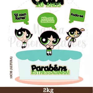 Imagem de capa para o Curso online Topo de Bolo Docinho