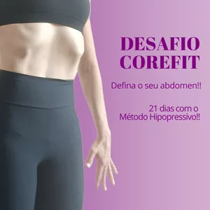 Imagem de capa para o Curso online Desafio Core Fit - 21 dias com o Método Hipopressivo!
