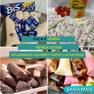 Geladinhos Gourmet Super Lucrativos