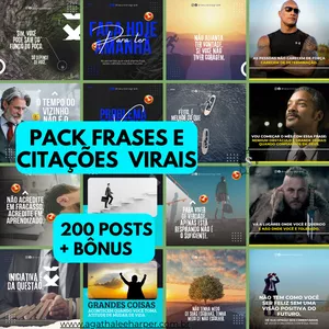Imagem do curso Pack Post: Frases Empoderadas, Citações Virais e Frases Motivacionais