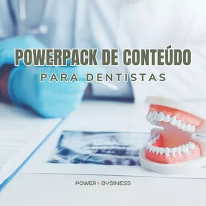 Imagem de PowerPack de conteúdo para Dentistas criado por Luan Braga na hotmart