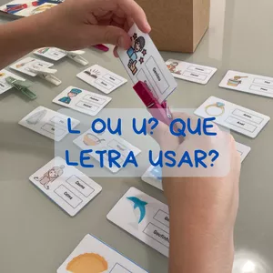 Imagem de capa para o Ebook JOGO - L OU U? 