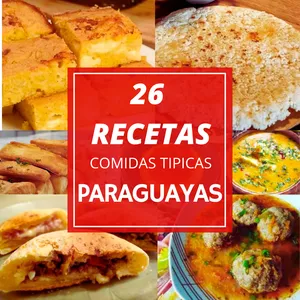 Imagen de portada para Ebook 26 Recetas de Comidas Típicas Paraguayas