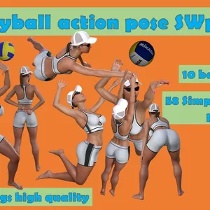 Imagem de capa para o Curso online volleyball action pose swpngs