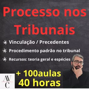 Imagem de capa para o Curso online Processo Civil 3: Processos nos Tribunais