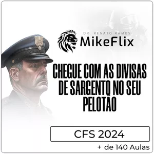 Imagem de capa para o Curso online Curso de Formação de Sargento - CFS 2024 - PMESP
